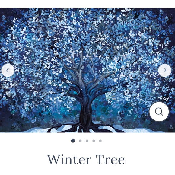 mosaic puzzles Accessories - Mosaic puzzles Blue and White Tree Art Print
Box opened but not used